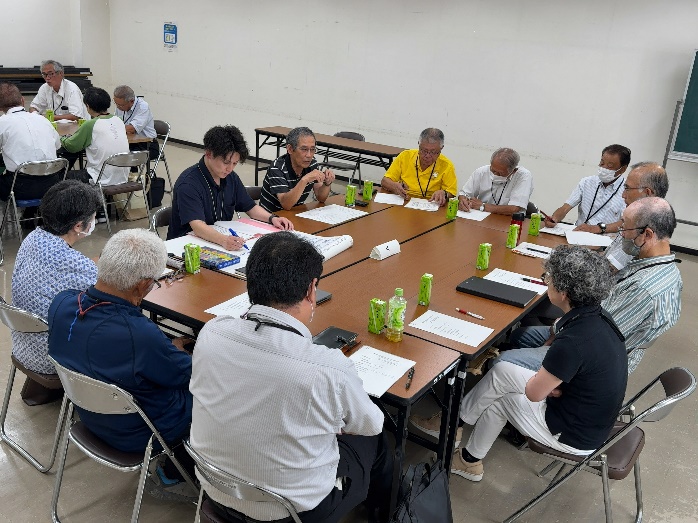 防災士意見交換会の様子１